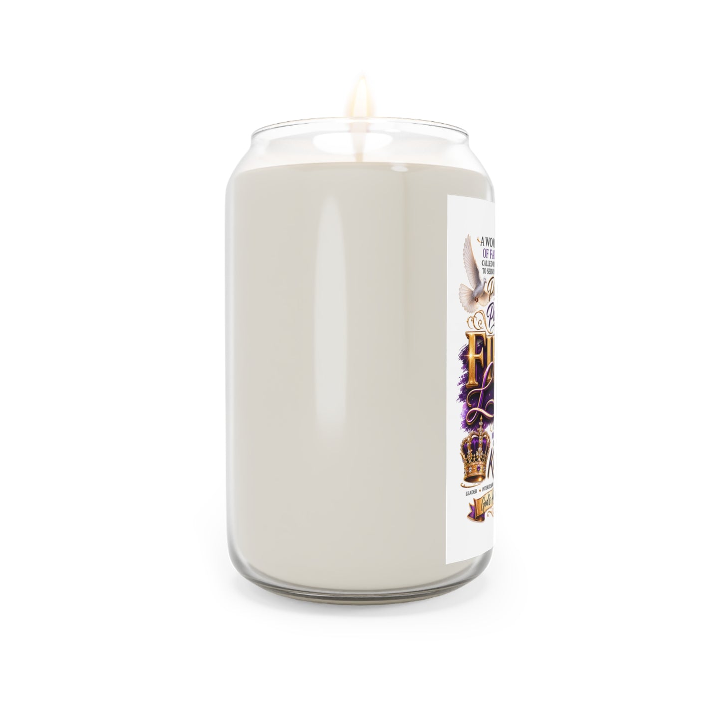 First Lady Faith Candle — Scented Soy Jar (13.75 oz)