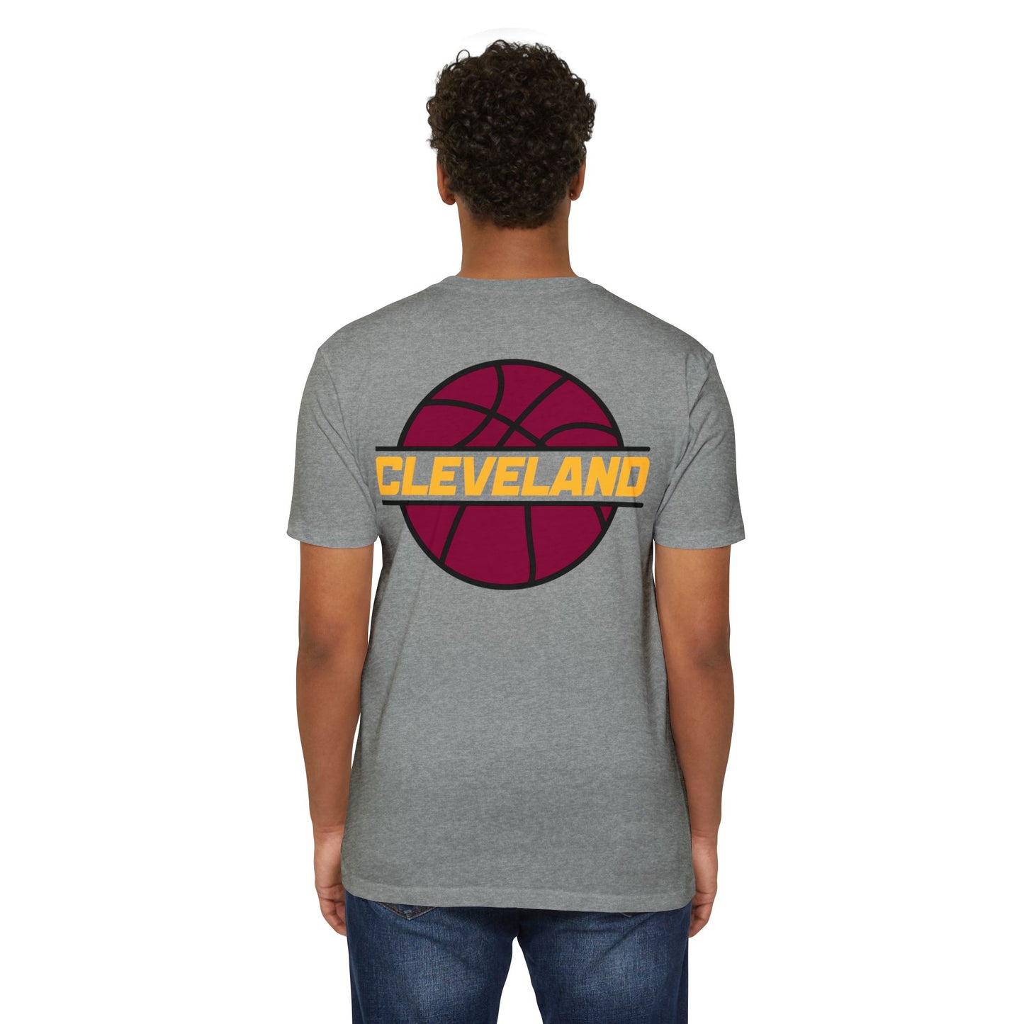 Cleveland Heart T-Shirt — Retro Script City Pride Tee