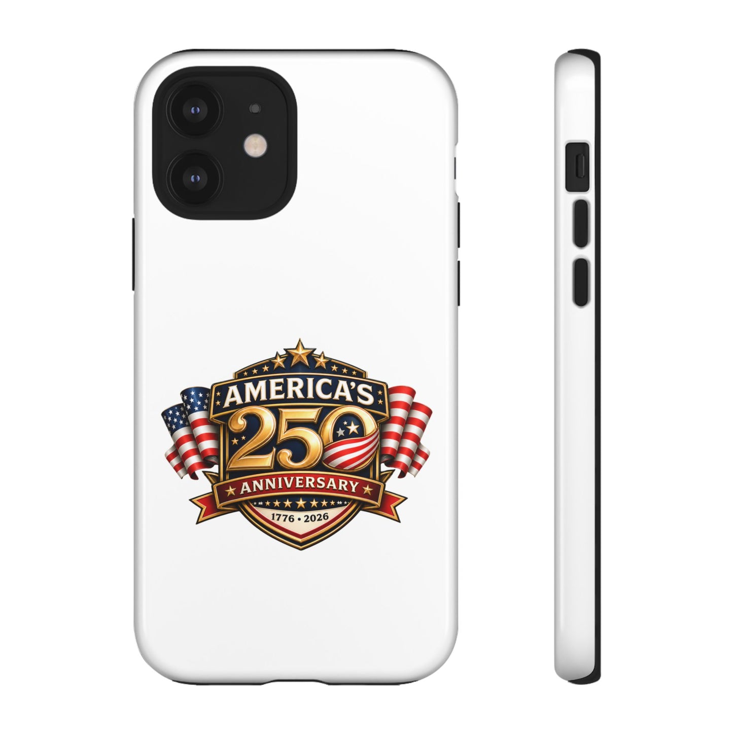 25th Anniversary Patriotic Phone Case — America’s Celebration Design