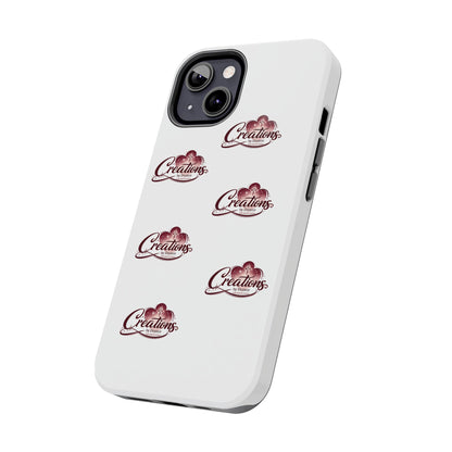 Logo Pattern Tough Phone Case — Creations Repeat Design