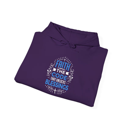 Faith The Code That Unlocks Blessings  Hoodie