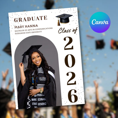 graduation invite , grad announcement , grad template , digital grad , class of 2026 , grad party invite , editable invite , graduation card , grad celebration , modern grad , grad design , invite template , digital invite
