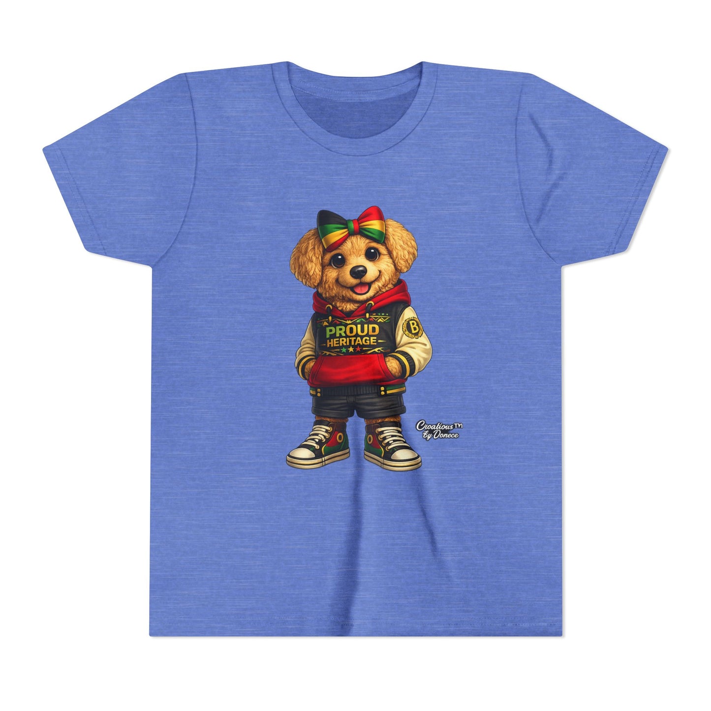 Kids Rasta Bear 'Proud Heritage' Tee
