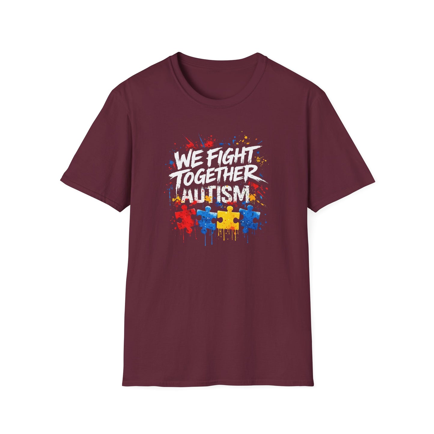 We Fight Together Autism T-Shirt