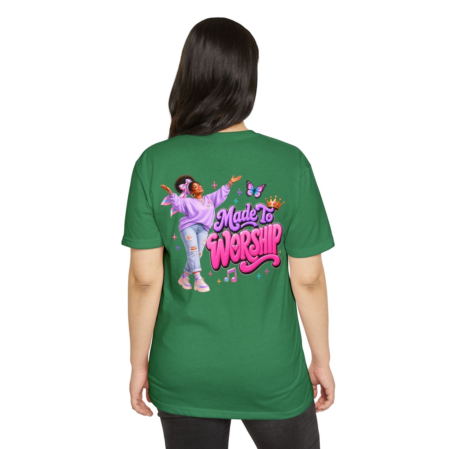 Made to Worship T-Shirt — Christian Faith Graphic Tee
