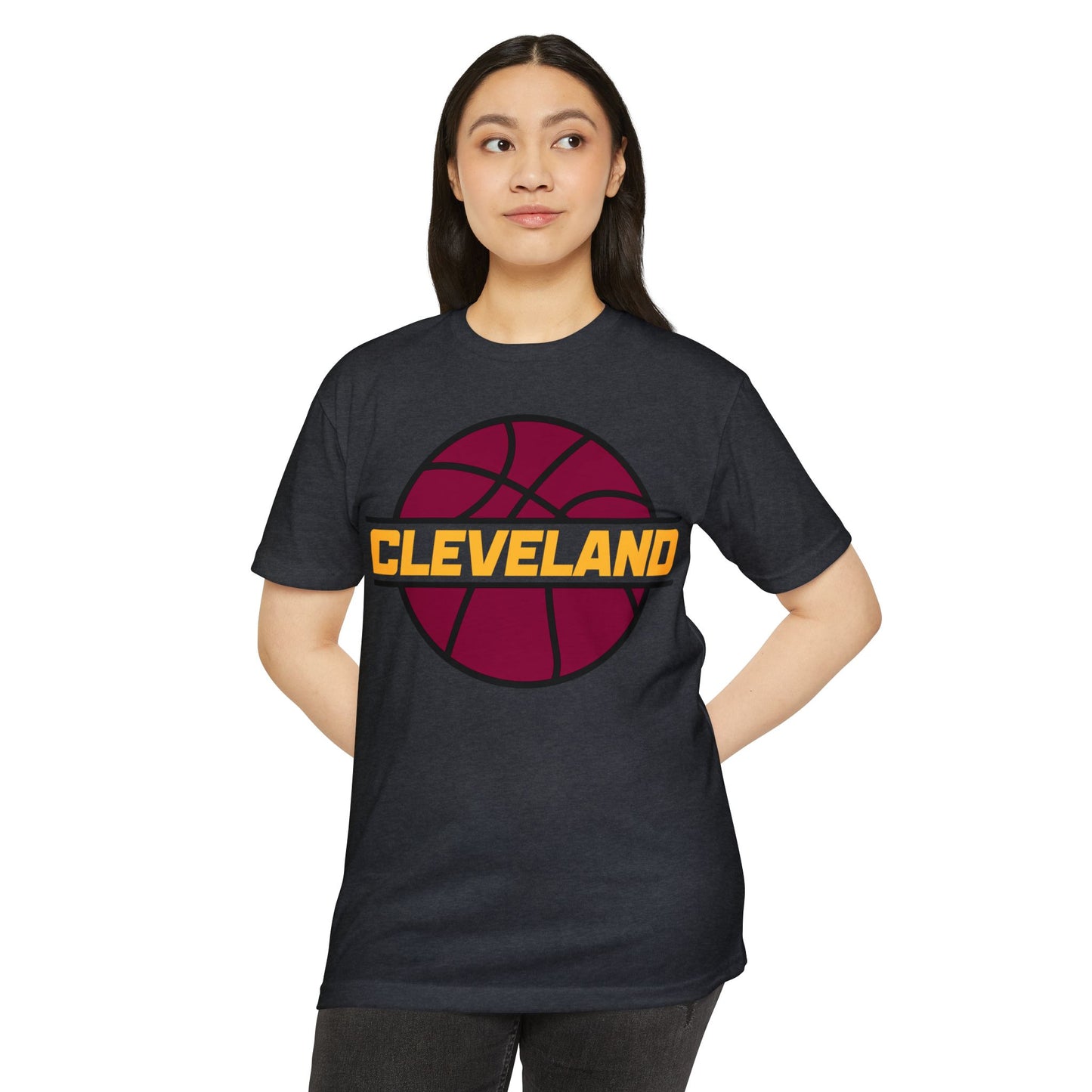 Cleveland Heart T-Shirt — Retro Script City Pride Tee
