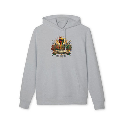 Juneteenth Hoodie – "Honoring the Past, Free Since 1865" Celebration Sweatshirt