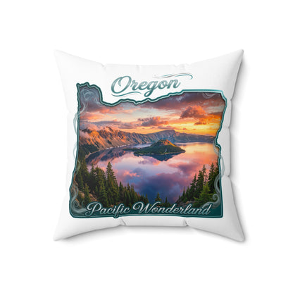 Spun Polyester Square Pillow