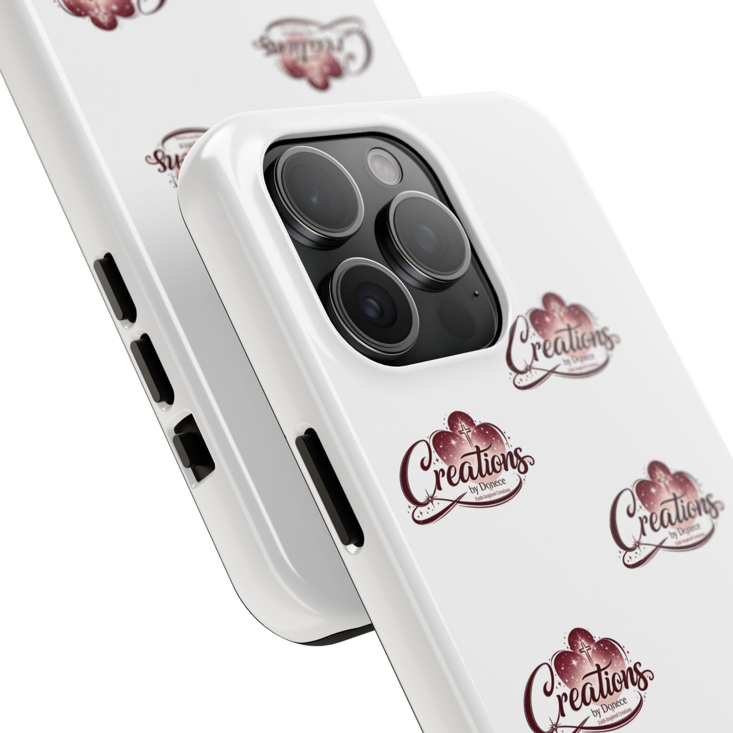 Logo Pattern Tough Phone Case — Creations Repeat Design