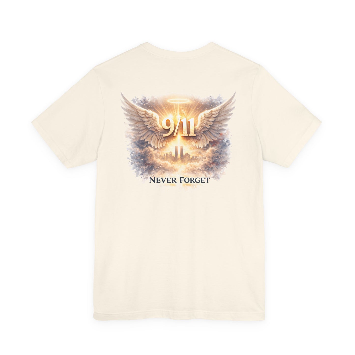 9/11 Never Forget T-Shirt — Memorial Tribute Tee