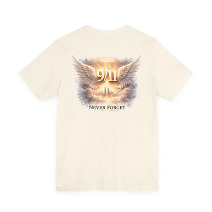 9/11 Never Forget T-Shirt — Memorial Tribute Tee