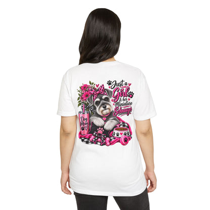 Just a Girl & Her Miniature Schnauzer T-Shirt