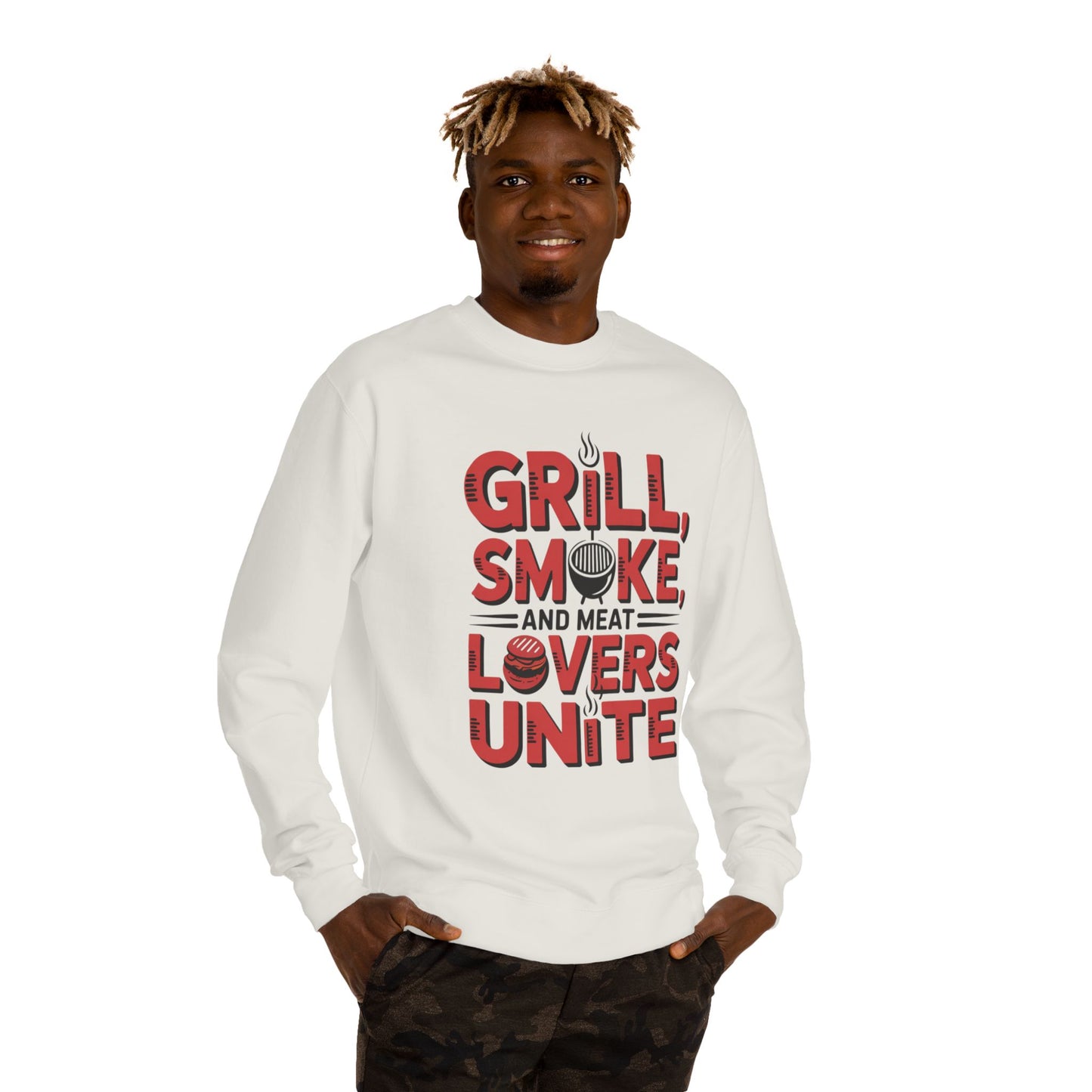 Grill, Smoke, and Meat Lovers Unite Sweatshirt