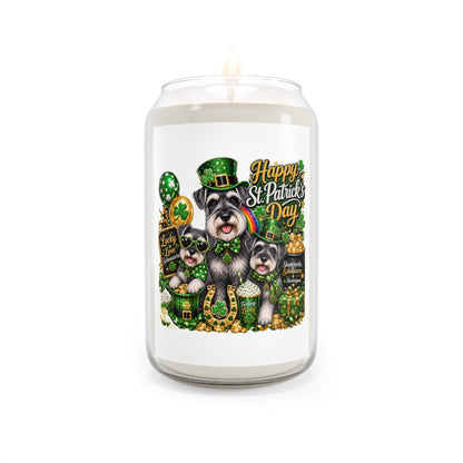 St. Patrick’s Day Dog Soy Candle — 13.75oz Scented Jar