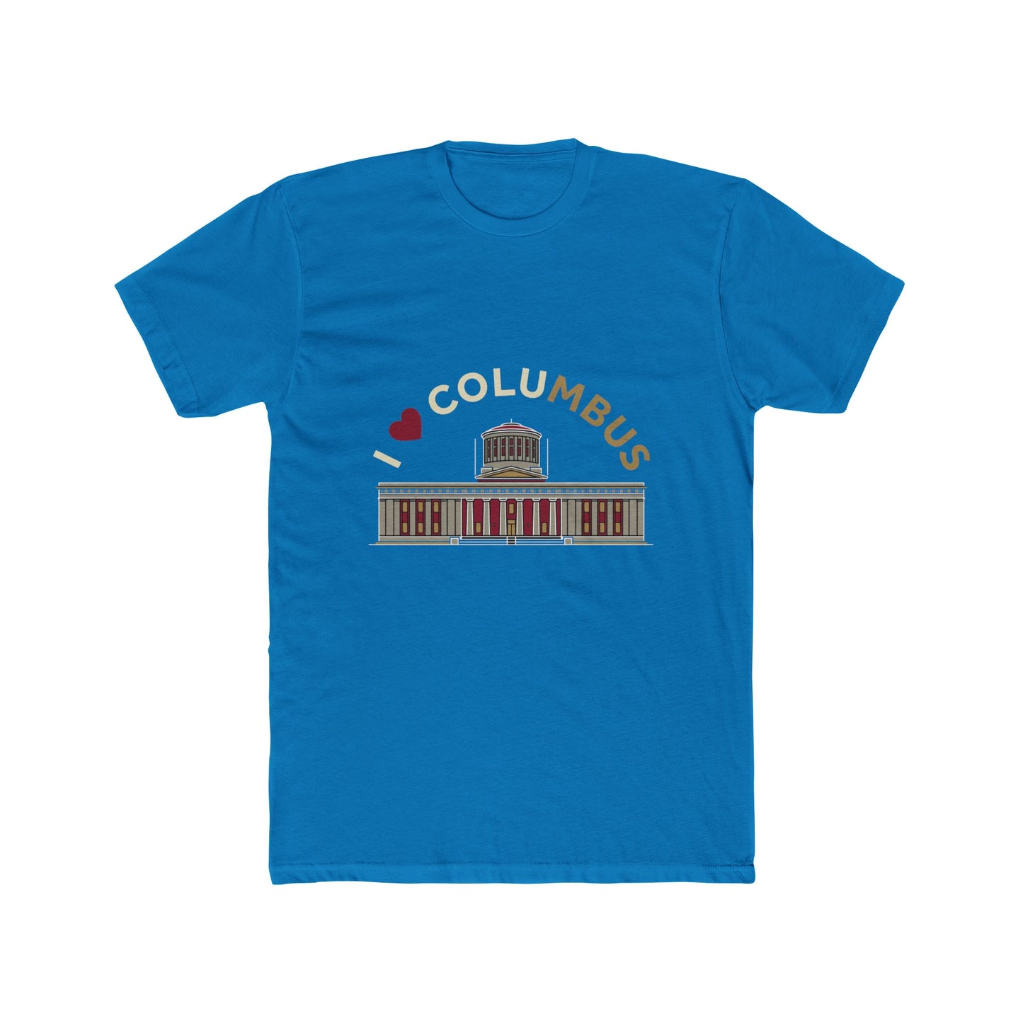 I  Columbus Crew T‑Shirt — Columbus Skyline City Landmark Tee