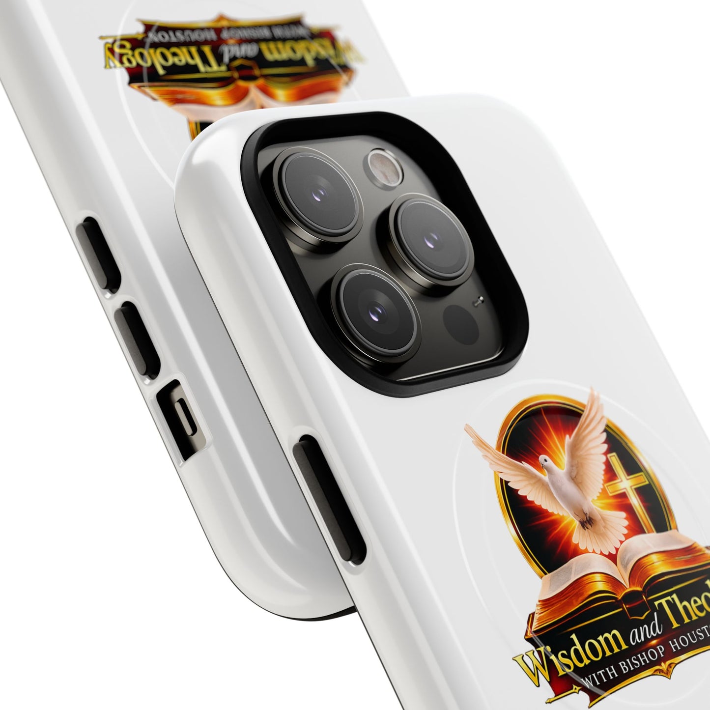 Wisdom and Theology Phone Case — Tough Magnetic Christian iPhone Cover
