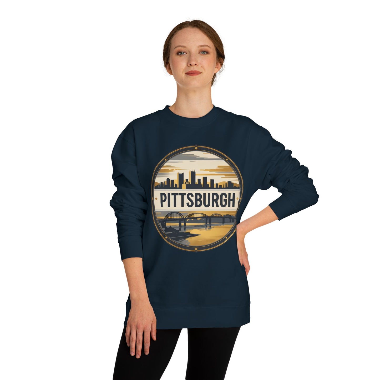 Pittsburgh Skyline Crewneck Sweatshirt