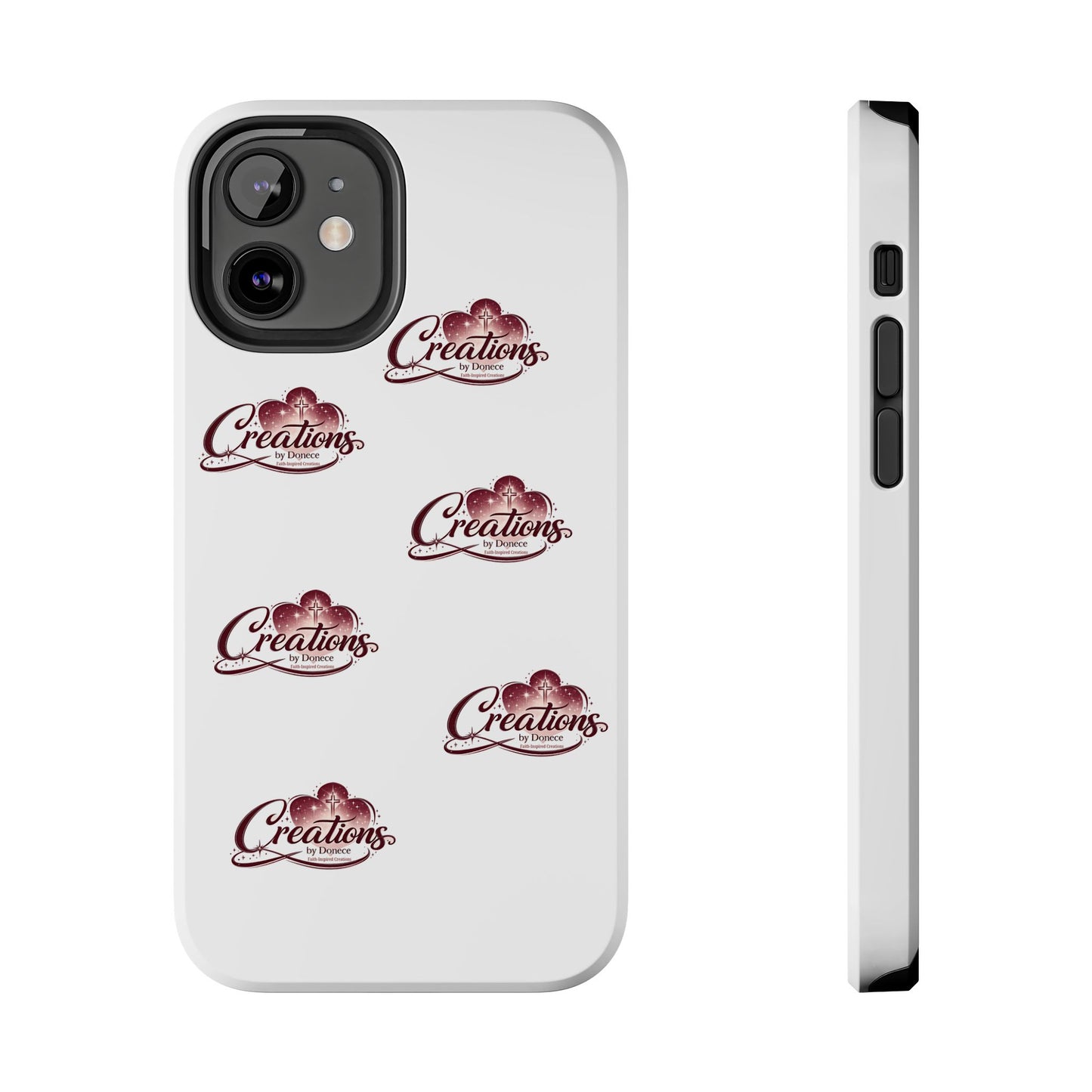 Logo Pattern Tough Phone Case — Creations Repeat Design