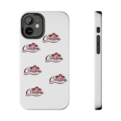 Logo Pattern Tough Phone Case — Creations Repeat Design