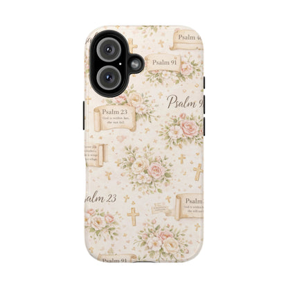 God Is Within Her Phone Case | Christian Floral iPhone Case
