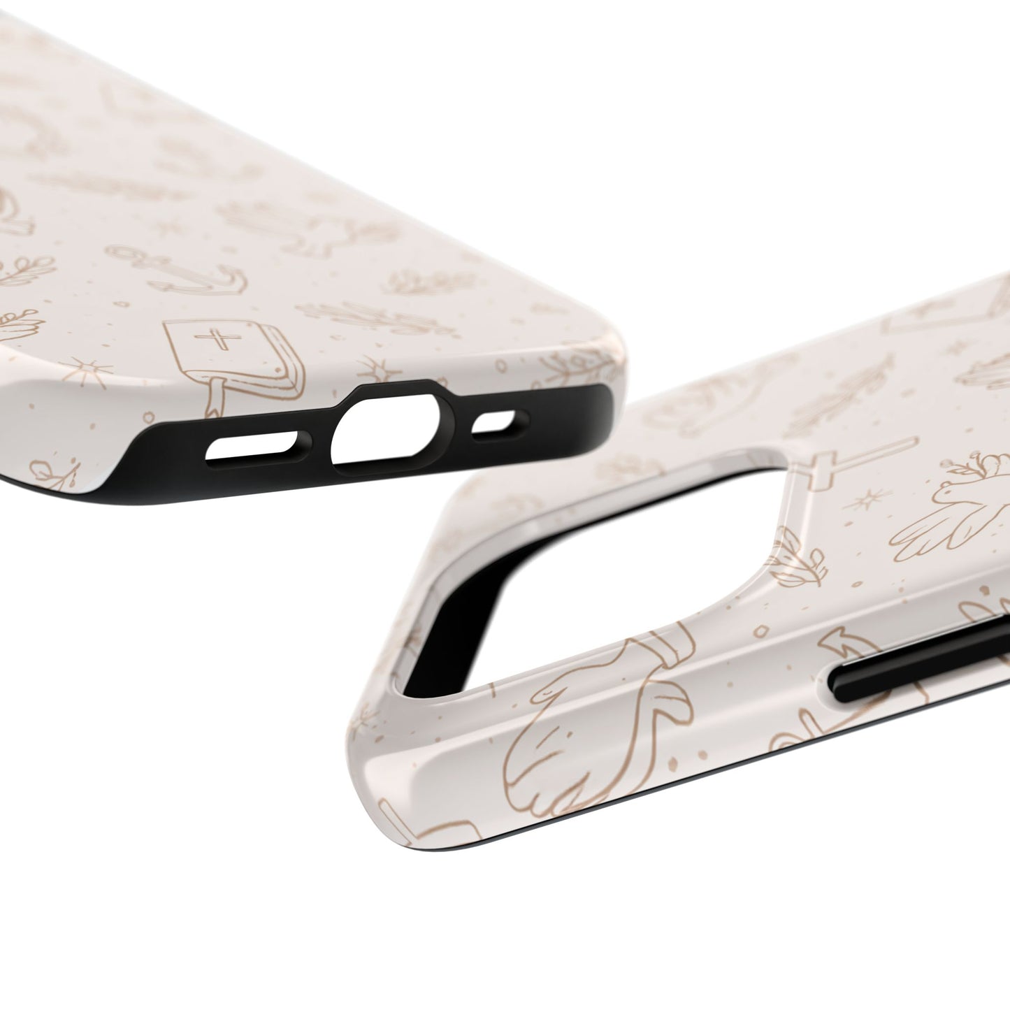 Symbols of Grace Phone Case | Christian Floral iPhone Case