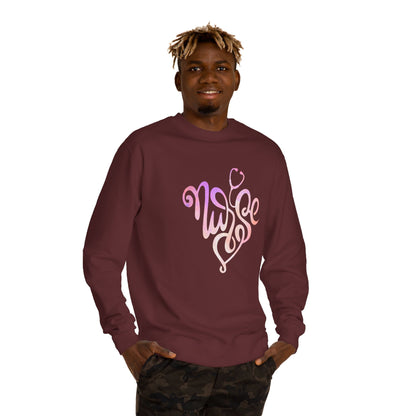 Nurse Heart Stethoscope Sweatshirt