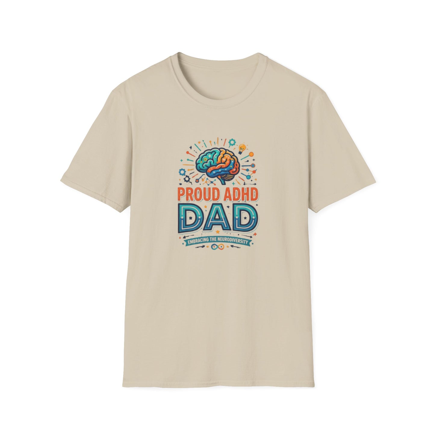 Proud ADHD Dad T-Shirt
