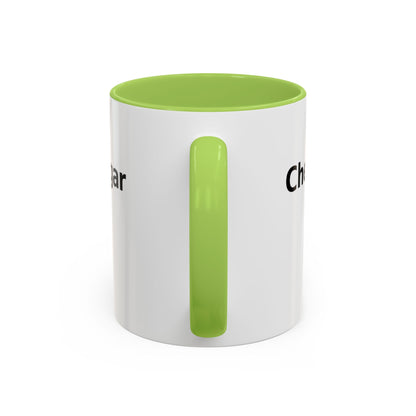 Coffee Mug — “Checking My Blood Sugar Like It’s My Job” Accent Mug (11/15 oz)