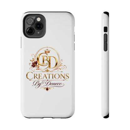 BD Creations By Donece Elegant Logo Tough Phone Case — Protective iPhone Cover