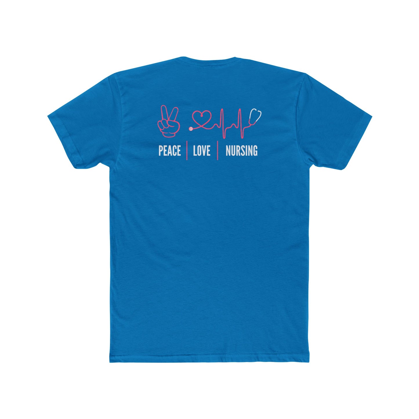 Nursing Tee — Peace Love Nursing Graphic Shirt