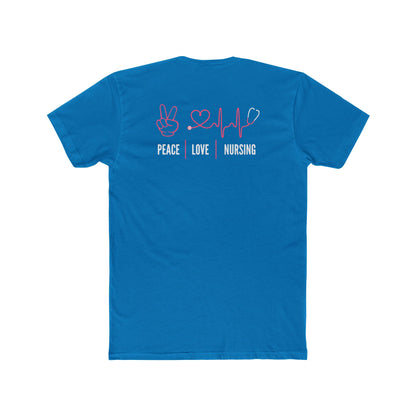 Nursing Tee — Peace Love Nursing Graphic Shirt