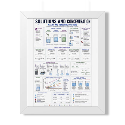 Framed Vertical Poster