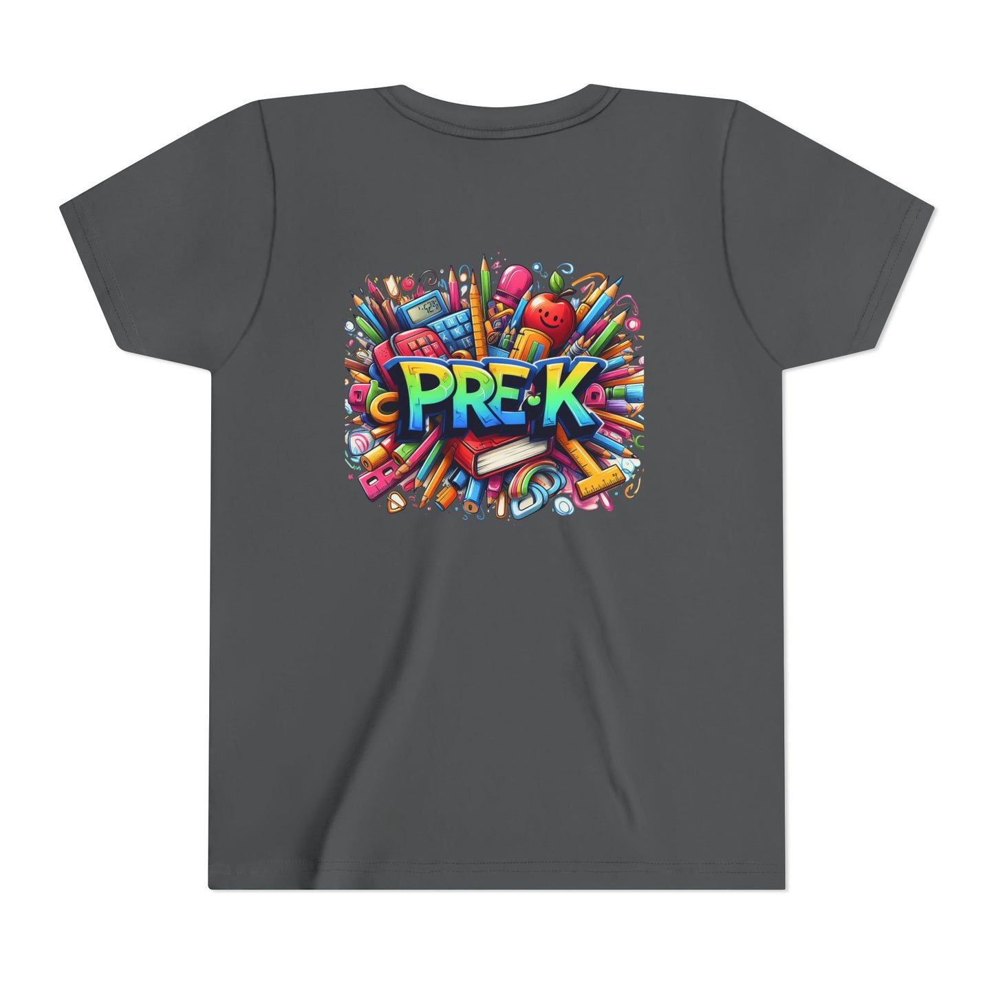 PRE-K Kids Tee — Colorful Back-to-School Pre-K Shirt for Preschoolers