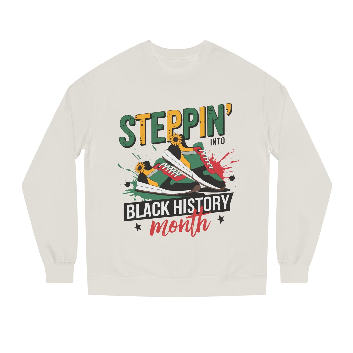 Steppin' Into Black History Month Sweatshirt