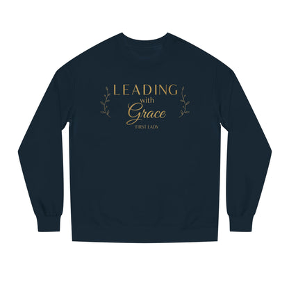 Leading with Grace Sweatshirt — Inspirational Women's Leadership Crewneck