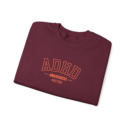 ADHD Awareness Crewneck Sweatshirt
