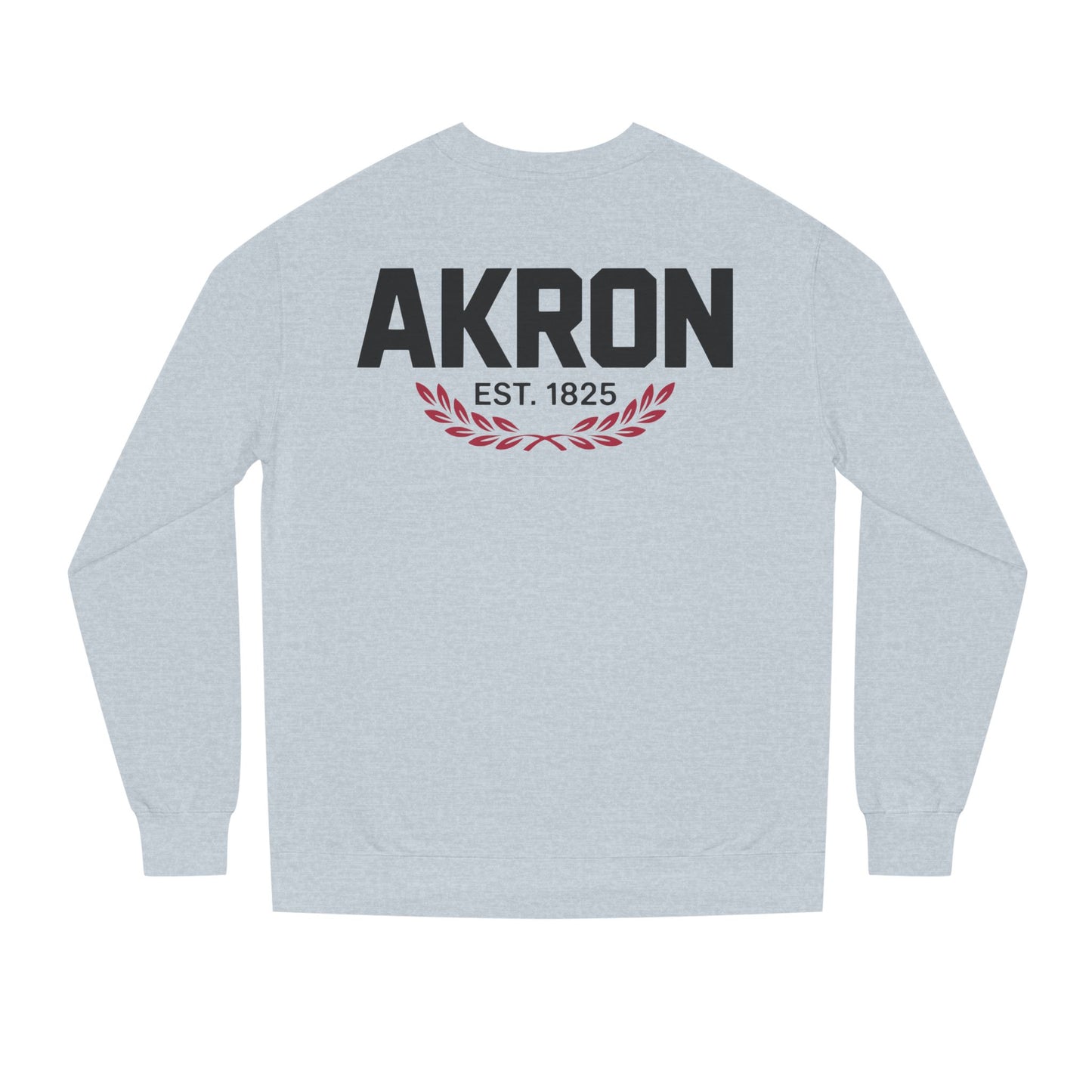 Akron Est. 1825 Crewneck Sweatshirt — Vintage City Pride Pullover