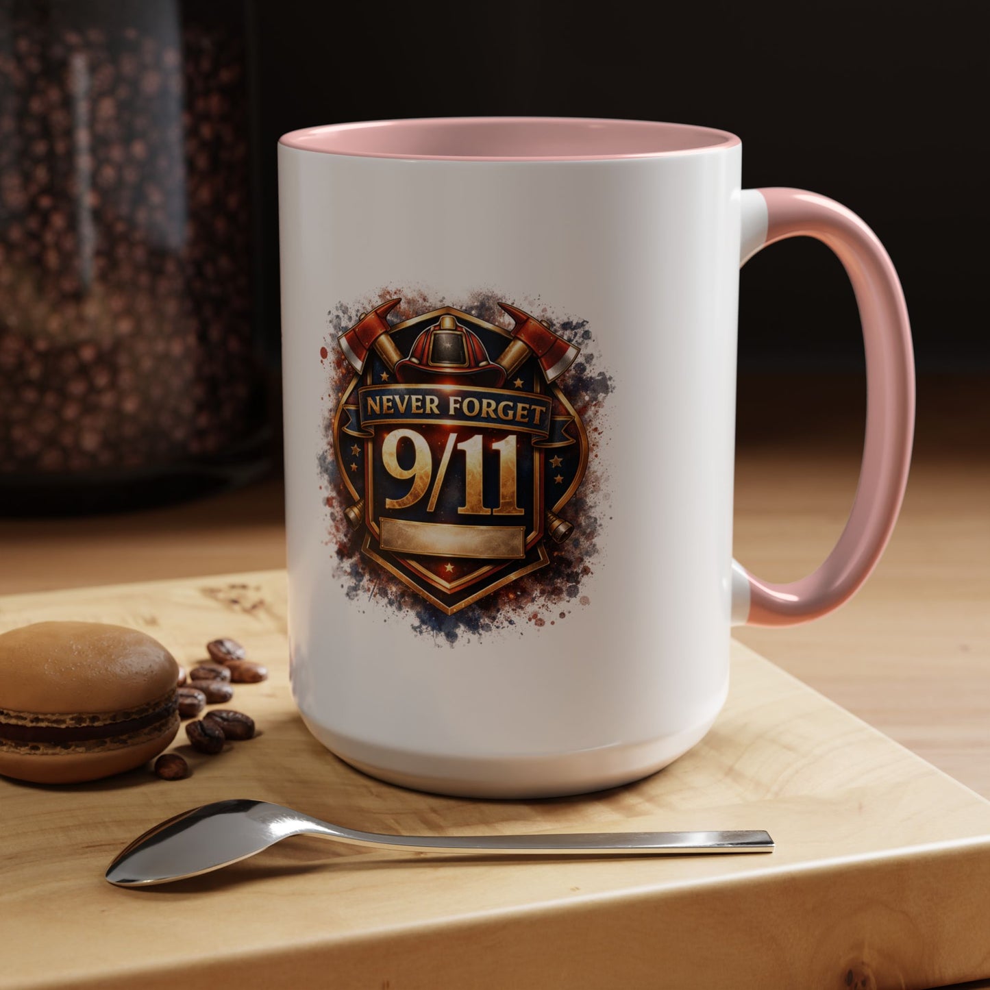 Never Forget 9/11 Memorial Coffee Mug