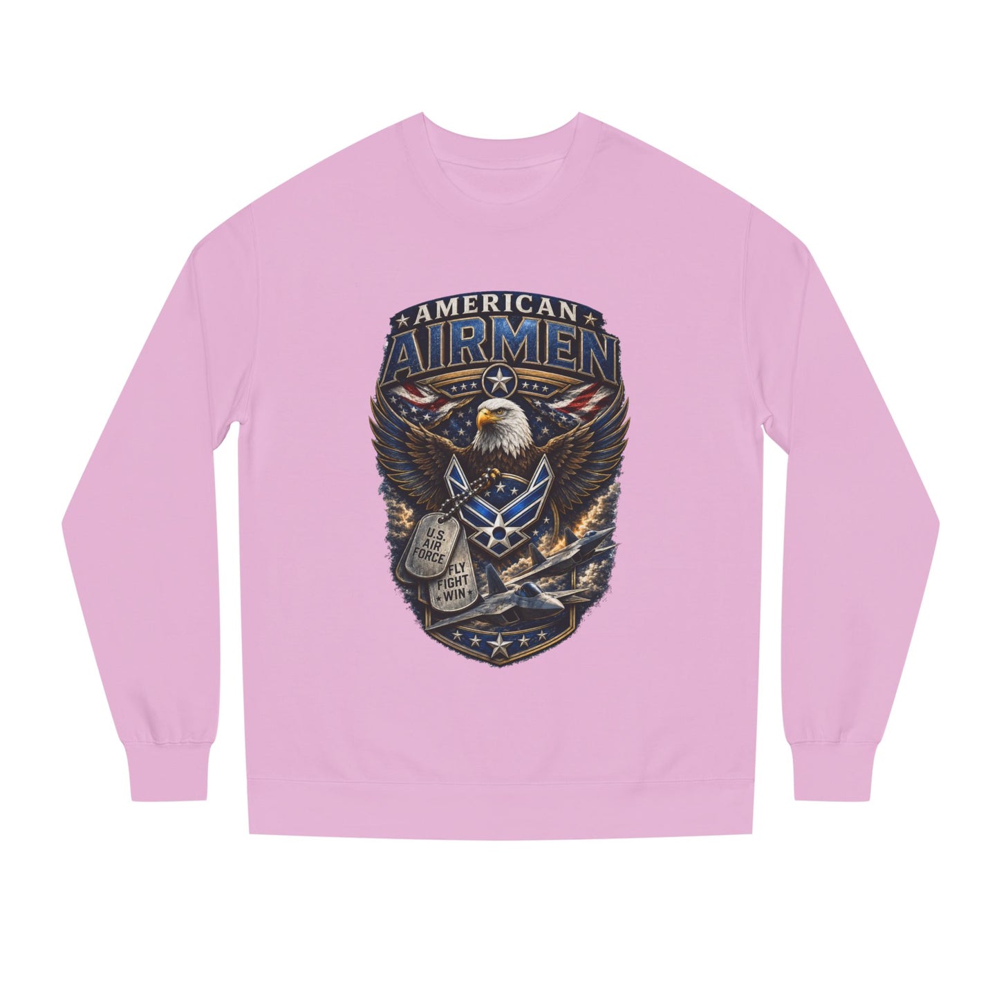 American Airmen Eagle Sweatshirt — Patriotic Air Force Crewneck