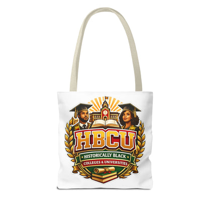 HBCU Crest Tote Bag — Historically Black Colleges & Universities Graduation Tote