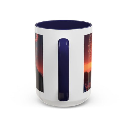 250 Years 1776–2026 Eagle Coffee Mug — Patriotic Anniversary 250th USA Celebration