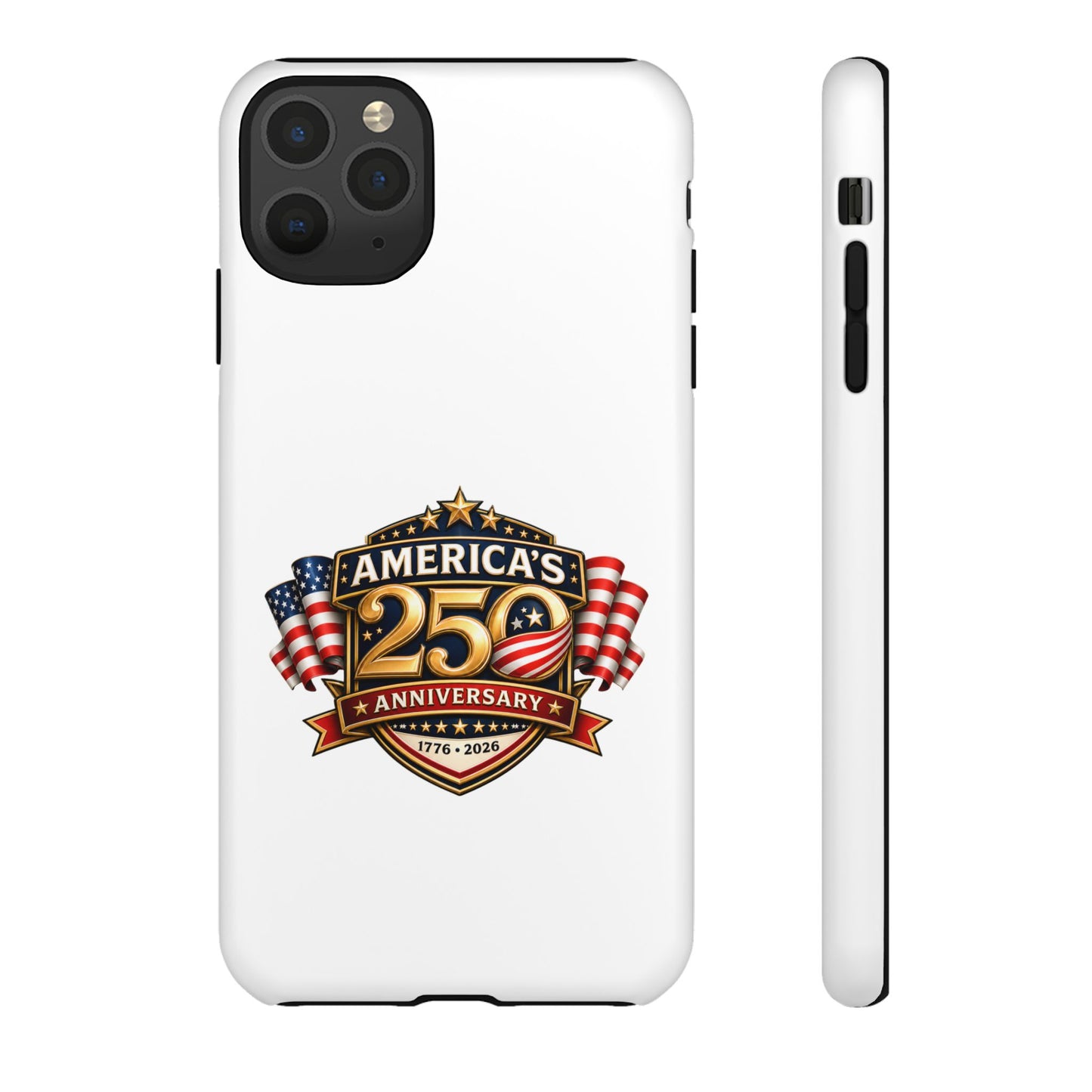 25th Anniversary Patriotic Phone Case — America’s Celebration Design