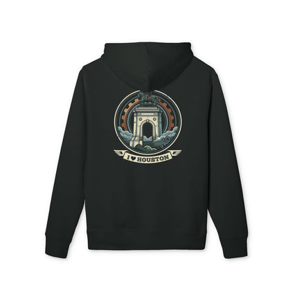 Houston Arch Hoodie — I  Houston Graphic Pullover