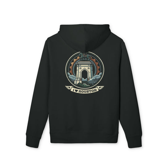 Houston Arch Hoodie — I  Houston Graphic Pullover