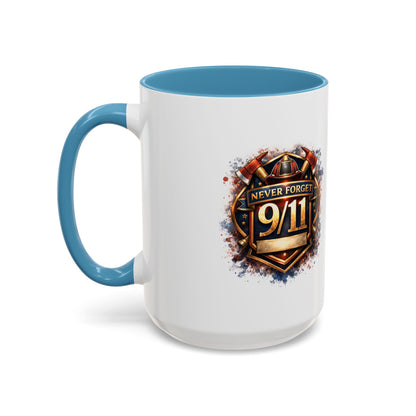 Never Forget 9/11 Memorial Coffee Mug