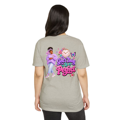 God's Timing Is Perfect T-Shirt — Faith-Inspired Inspirational Tee