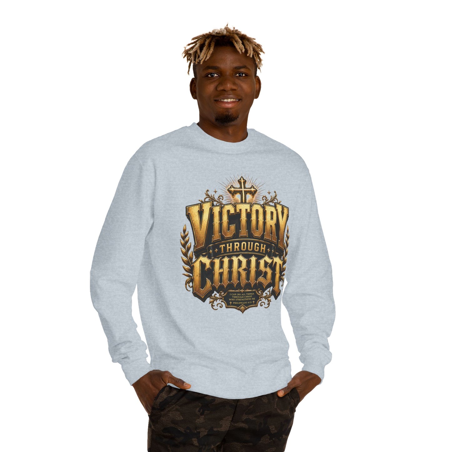 Victory Through Christ Sweatshirt