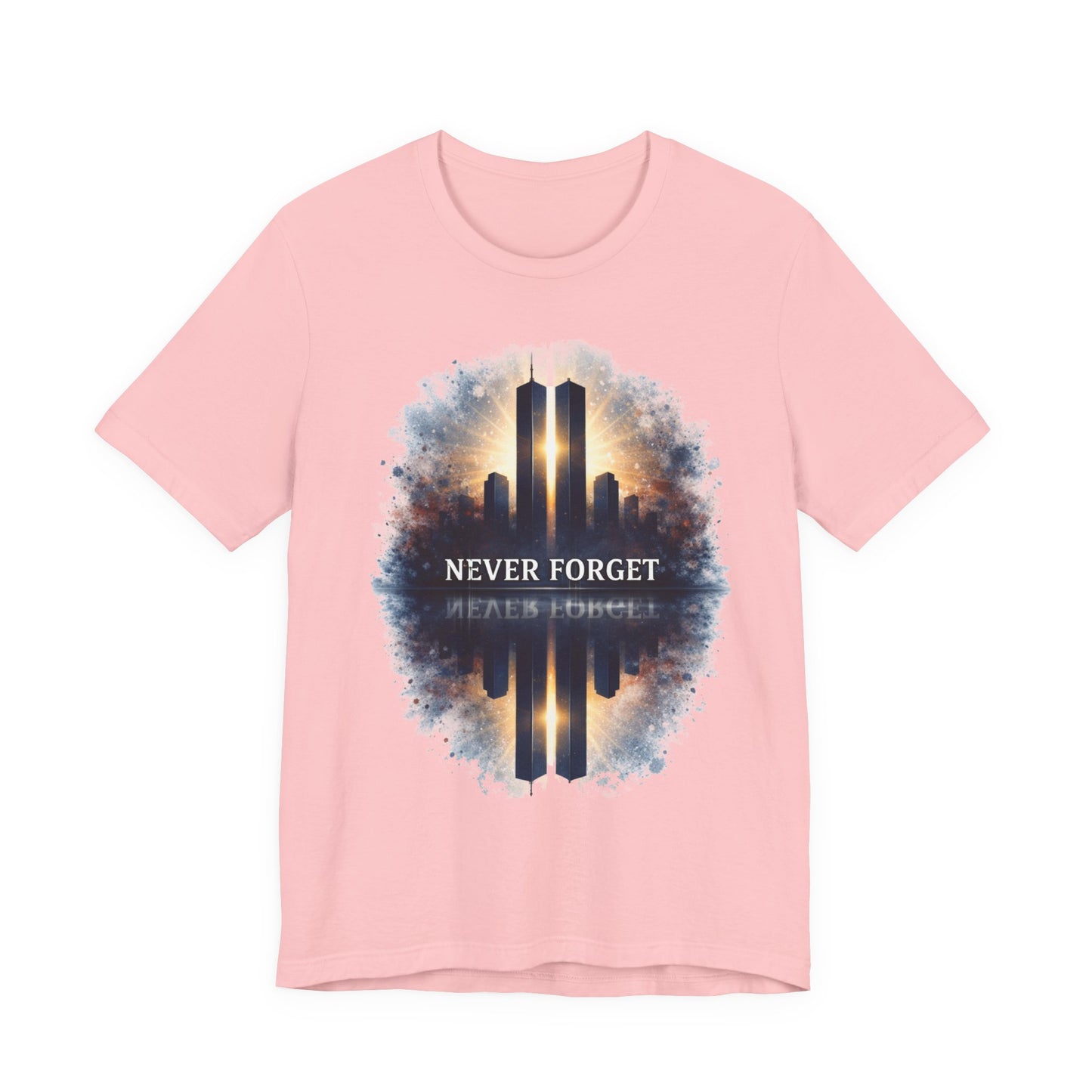 9/11 Never Forget Tee — World Trade Center Memorial Shirt