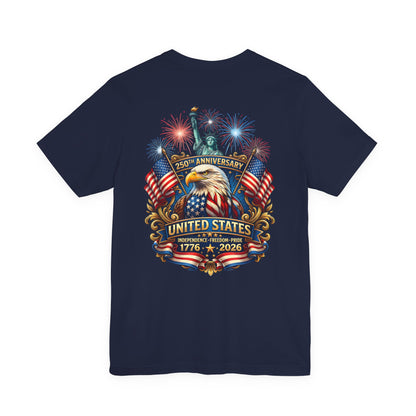 250th Anniversary United States Eagle T-Shirt – 1776–2026 Patriotic Tee