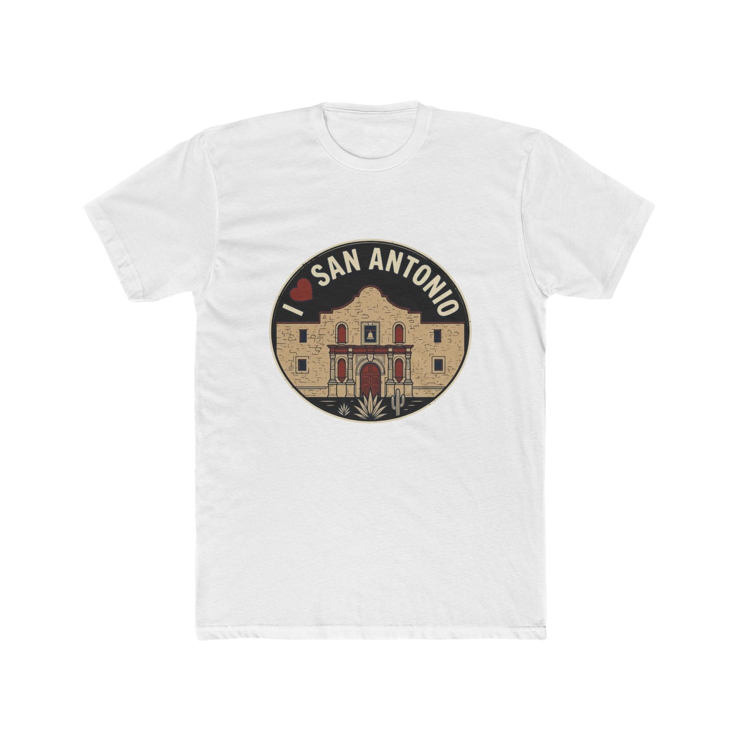 San Antonio Alamo T-Shirt — I  San Antonio Vintage Travel Tee
